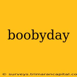 boobyday